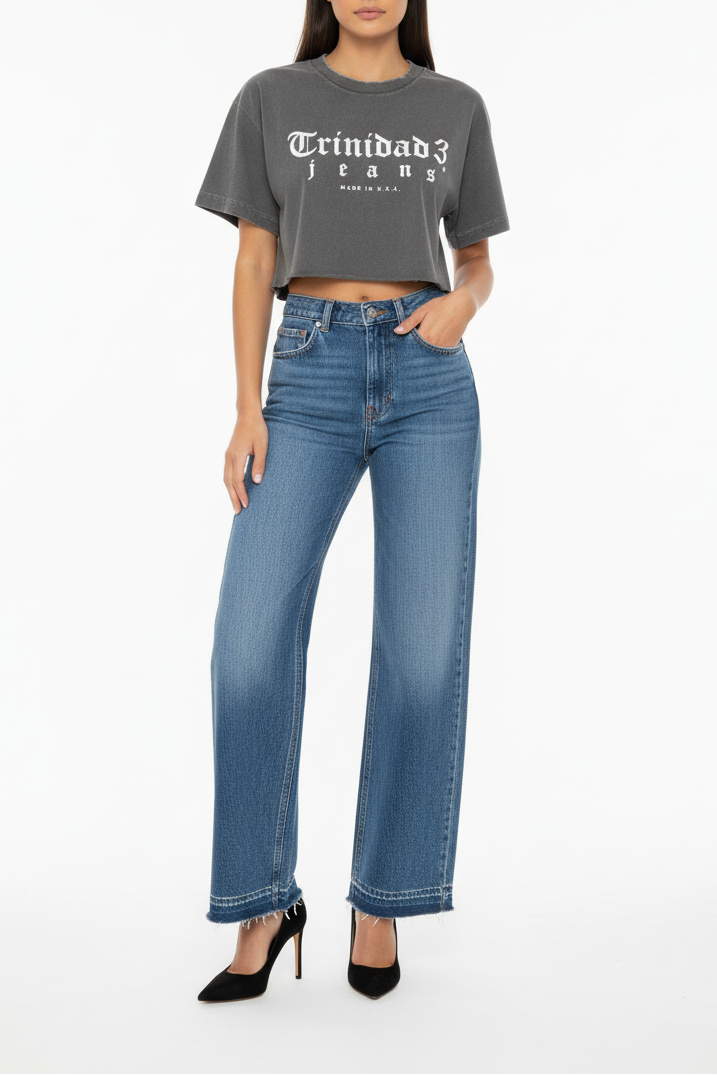 Trinidad3 Cropped Tee/ One Size