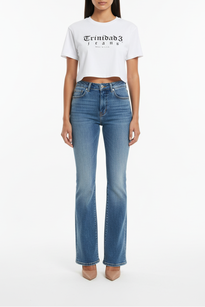 Trinidad3 Cropped Tee/ One Size