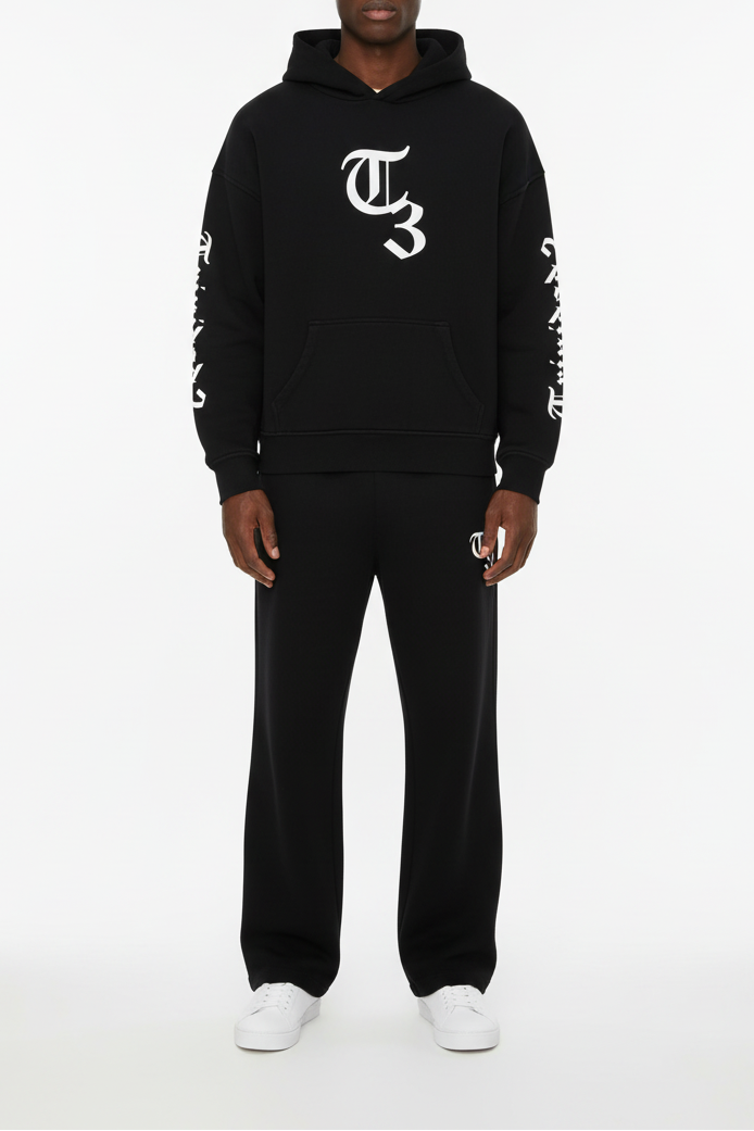 T3 LOGO PREMIUM HOODIE