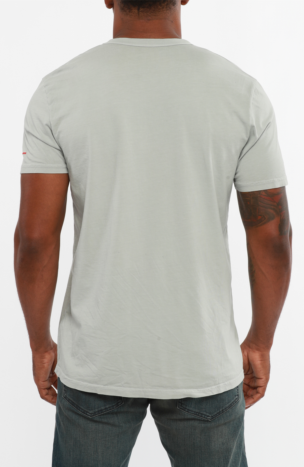American Pima Cotton T-Shirt, Cloud Grey
