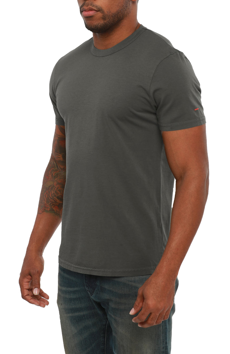 American Pima Cotton T-Shirt, Charcoal